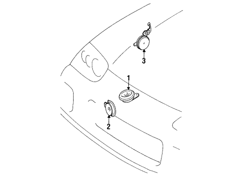 Toyota 89730-14070 Computer Assy, Security Warning