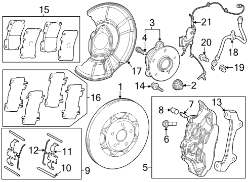 2023 Toyota GR Corolla Anti-Lock Brakes Bleeder Valve Cap Diagram for 31478-14010