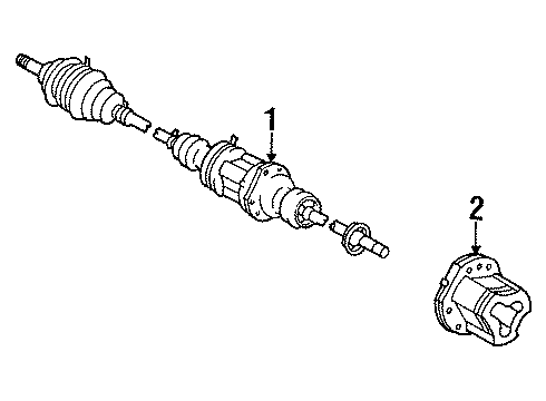 Toyota 43470-29066 Outer Joint