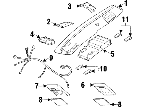 Mopar 5FY15HW8AA Lamp