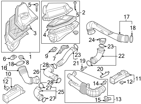 2021 BMW M3 Turbocharger SET WASTEGATE VALVE ACTUATOR Diagram for 11658469143