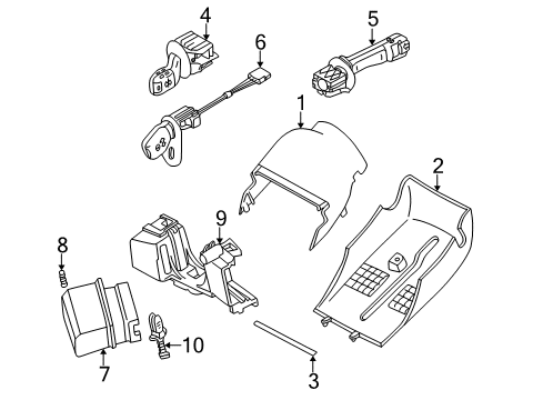 BMW 61-31-8-352-216 Light Intensity Regulator