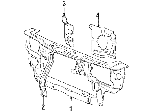 Hyundai 29140-33001 Guard-Air Radiator Side, RH