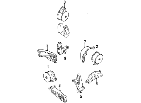 GM 30002601 Bracket, Engine Mount