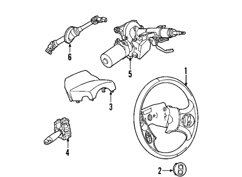 GM 19207619 Column Kit, Steering