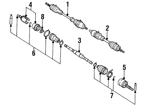 Nissan 39712-02A26 Repair Kt Joint