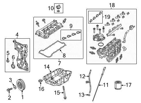 Engine Parts Tube-Engine Oil Indicator Diagram for 68364984AA