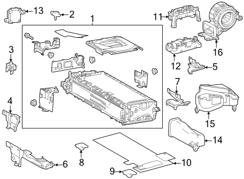 Battery Nut, FLANGE Diagram for 9415180801