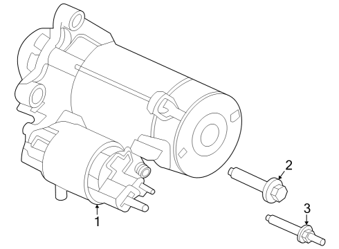 Starter Starter Stud Diagram for W720291S450