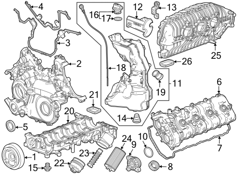 Intake Manifold Intake Manifold Diagram for 12697714
