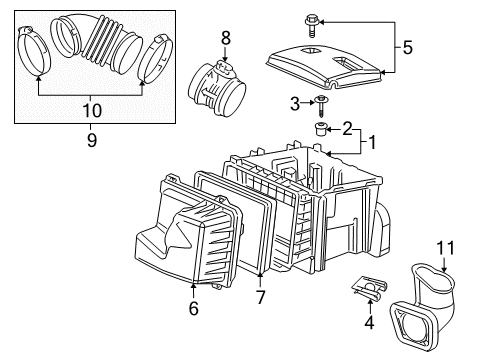 2005 Saturn Relay Powertrain Control PCM Diagram for 19210070