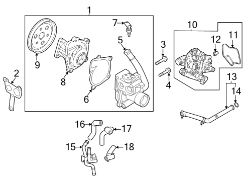 Senders HOSE ASSY-OIL COOLING Diagram for 254772S001