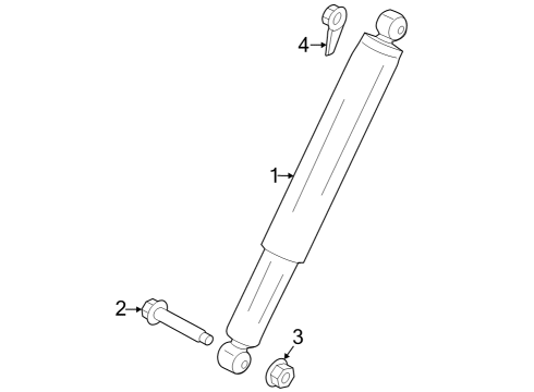Shocks & Components - Rear Shock Lower Bolt Diagram for W500764S439