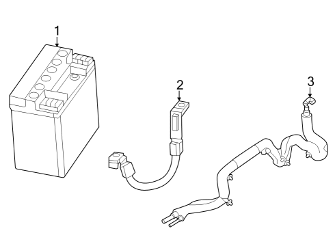 Battery WIRING-BATTERY POSITIVE Diagram for 68462345AB