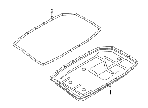 2021 Ford Transit-350 Automatic Transmission SCREEN ASY Diagram for LK4Z7A098A