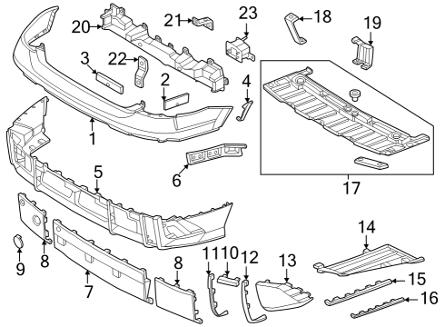 Bumper & Components - Rear MOULDING ASSY-RR BUMPER,RH Diagram for 86692KL000