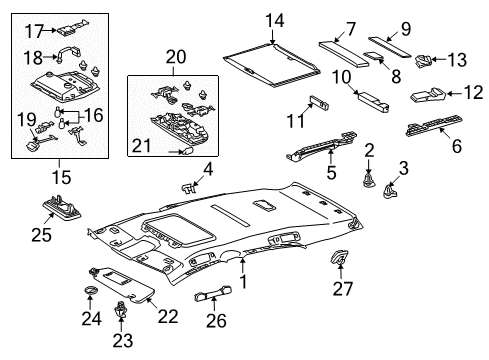 2012 Lexus RX350 Bulbs Fog Lamp Bulb Diagram for 90981AD006