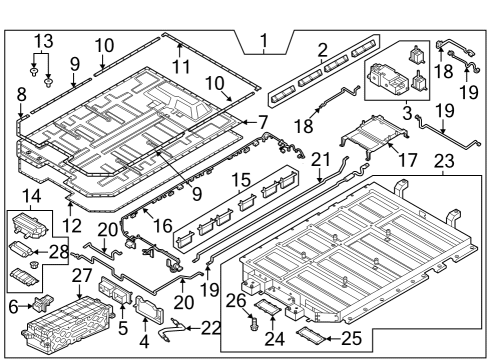 Battery CELL MONITORING UNIT Diagram for 375A1GI000