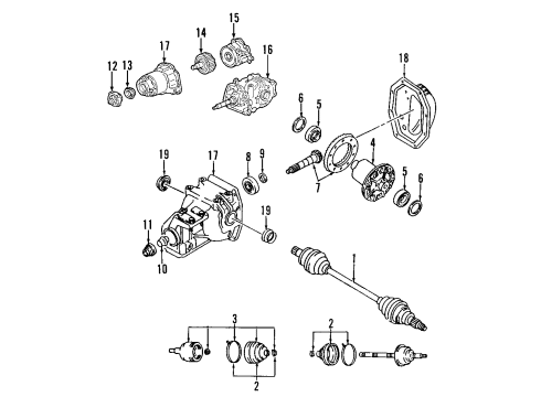 Rear Suspension, Lower Control Arm, Stabilizer Bar, Suspension Components Clamp-Stabilizer Diagram for 562346LB1A