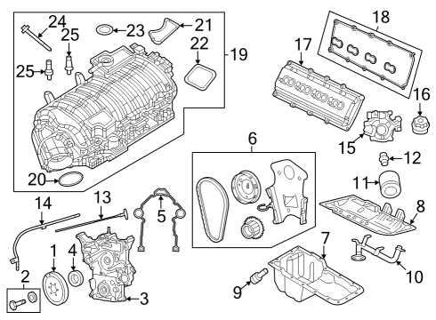 2019 Dodge Challenger Throttle Body T/Body Diagram for 5184349AF