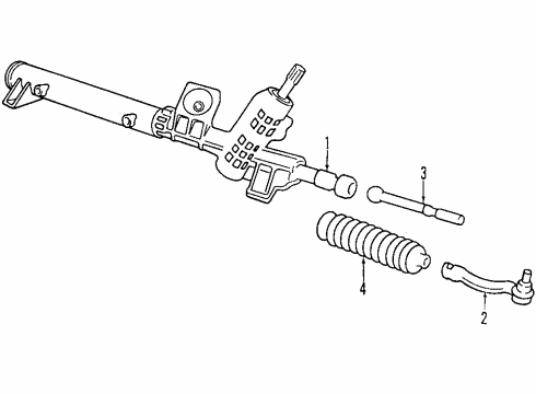 2009 Ford Taurus X P/S Pump & Hoses, Steering Gear & Linkage Power Steering Cooler Diagram for 9G1Z3D746A