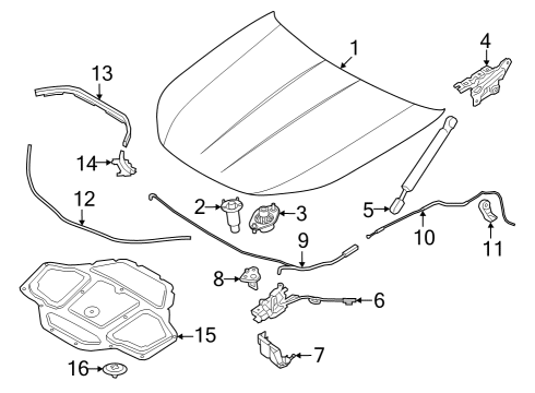Hood & Components Breakthrough Buffer Diagram for 51247459026