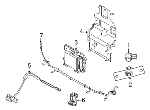 Cruise Control SWITCH ASSY - STEERING Diagram for 255506RF6B