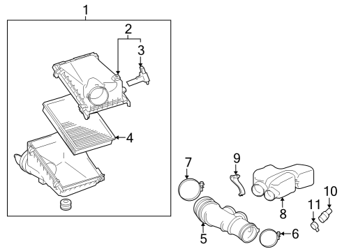 2013 Toyota 4Runner Powertrain Control ECM Diagram for 8966135J81