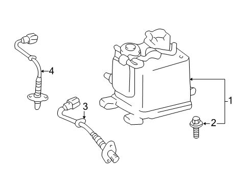 2001 Toyota Tundra Emission Components Diagram