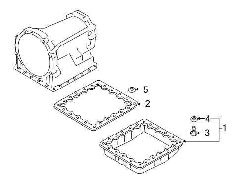 Automatic Transmission Ring Gear FLYWH Diagram for 123125CA0A