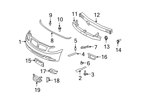 2007 Infiniti G35 Cruise Control System Switch Assy-Ascd Cancel Diagram for 25300AT300
