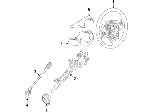 2020 BMW X4 Steering Column & Wheel, Steering Gear & Linkage STEERING SPINDLE Diagram for 32308095031