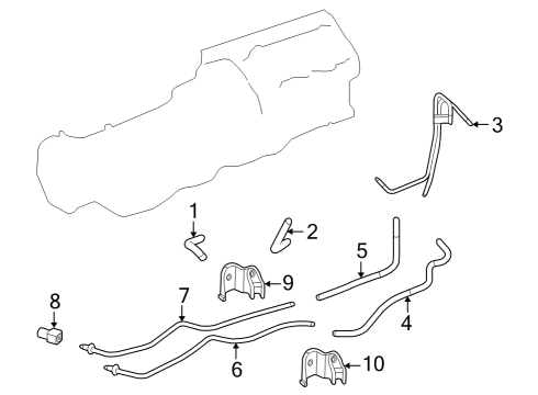 2013 Toyota 4Runner Trans Oil Cooler Elbow O-Ring Diagram for 9030111030