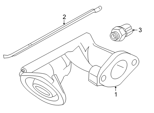 2004 Ford Explorer Oil Cooler, Cooling Diagram 2 - Thumbnail