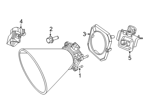 2012 Jeep Grand Cherokee Cruise Control System Cap-Protective Diagram for 56054208AA