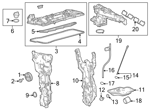 Engine Parts, Mounts, Cylinder Head & Valves, Camshaft & Timing, Variable Valve Timing, Oil Cooler, Oil Pan, Oil Pump, Balance Shafts, Crankshaft & Bearings, Pistons, Rings & Bearings HOSE, WATER BY-PASS Diagram for 1626125090
