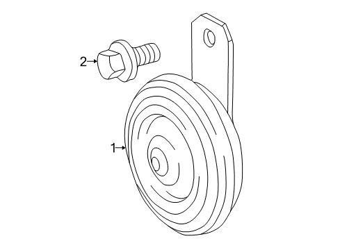 2001 Toyota Tundra Horn Diagram