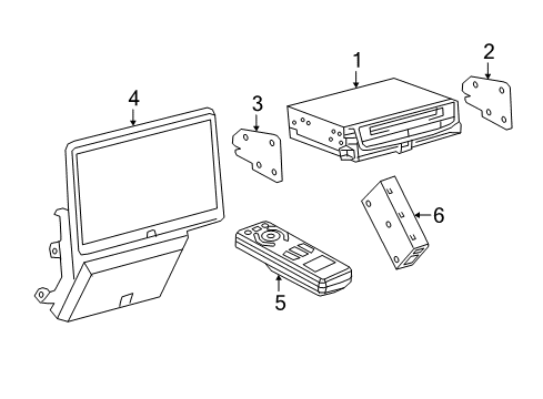 2021 Lexus LS500h Entertainment System Components CONTROLLER, MULTI-DI Diagram for 862B150040