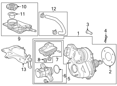 Hydraulic System HOSE, RESERVOIR Diagram for 46672TNYG00