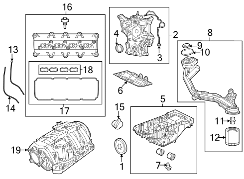 Intake Manifold Tube-Engine Oil Indicator Diagram for 68465212AC