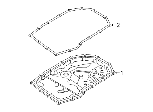 2021 Kia Soul Case & Related Parts FLYWHEEL-Dual Mass Diagram for 232002B590