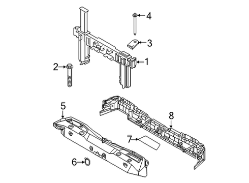Roll Bar Hex Bolt Diagram for 07119905980