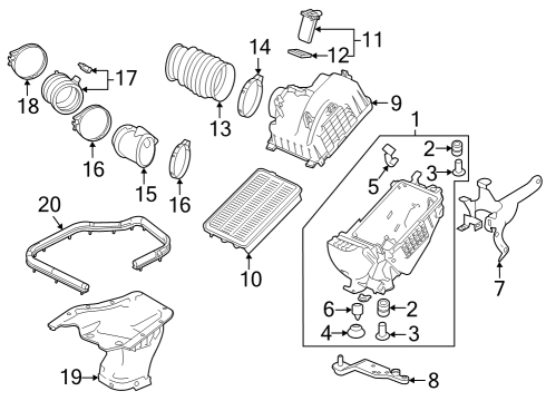 Powertrain Control JOINT ASSY Diagram for 3617566VA01