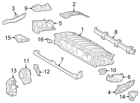 Battery Positive Term Diagram for 9098205072