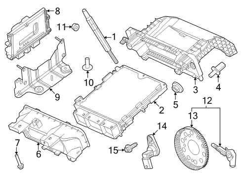 Ignition System - Diesel Controls Glow Plug Diagram for LC3Z12A342A