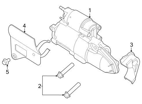Starter Starter Diagram for L1MZ11002B