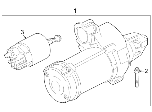 Starter Starter Diagram for 12418657337