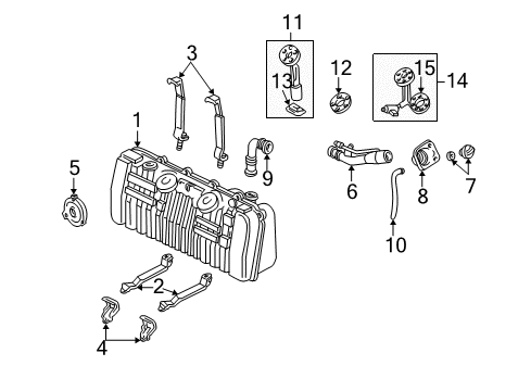 1991 Acura NSX Senders Sensor, Water Temperature Diagram for 80550SL0A01