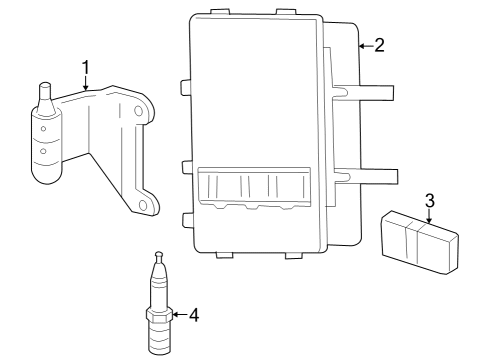 2001 Dodge Dakota Throttle Body Fuel Injection Throttle Body Front Diagram for 53031806AB