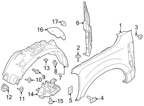 Fender & Components Sealing Block Diagram for HC3Z16102C
